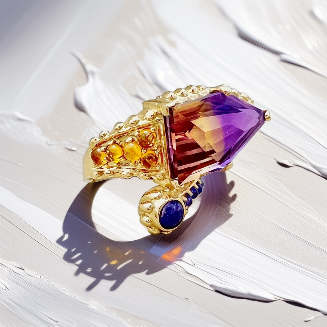 Serpente Colorato | Ametrine Ring 16.67tcw