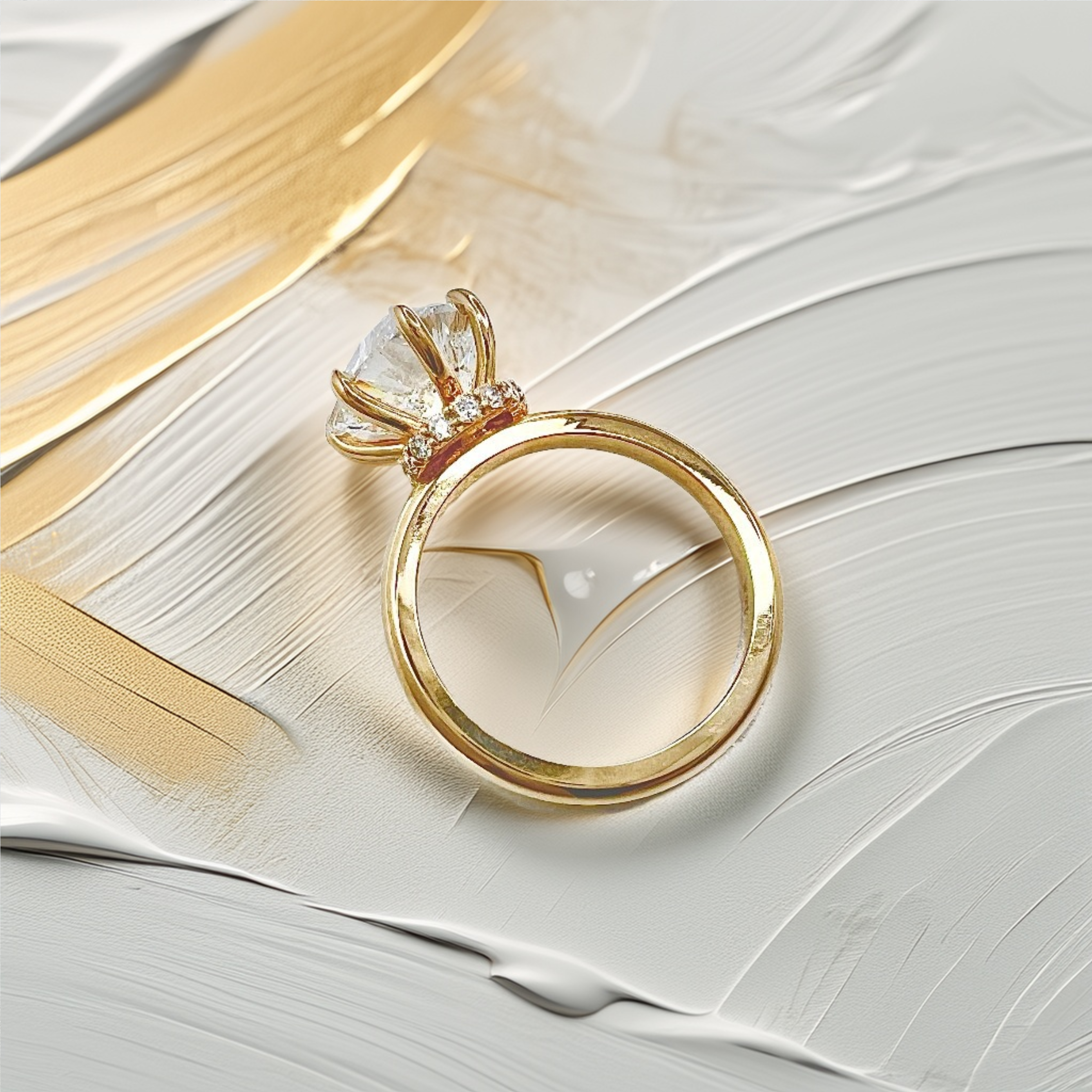 3-Carat Heart-Shaped Engagement Ring | Hidden Halo