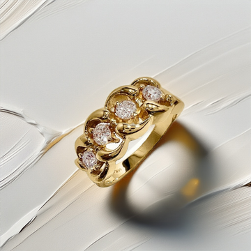 4-Stone Diamond Band 0.50ct