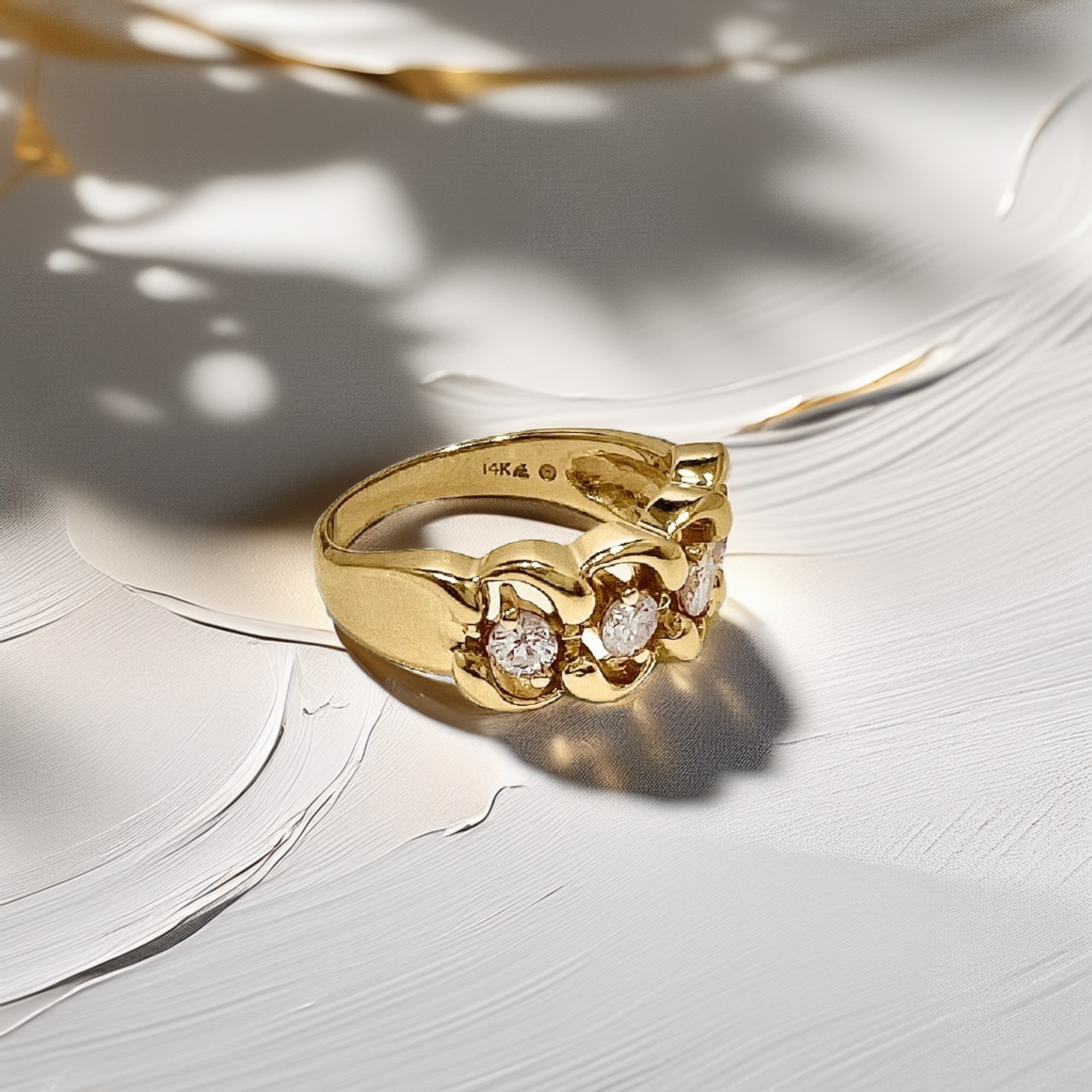 4-Stone Diamond Band 0.50ct