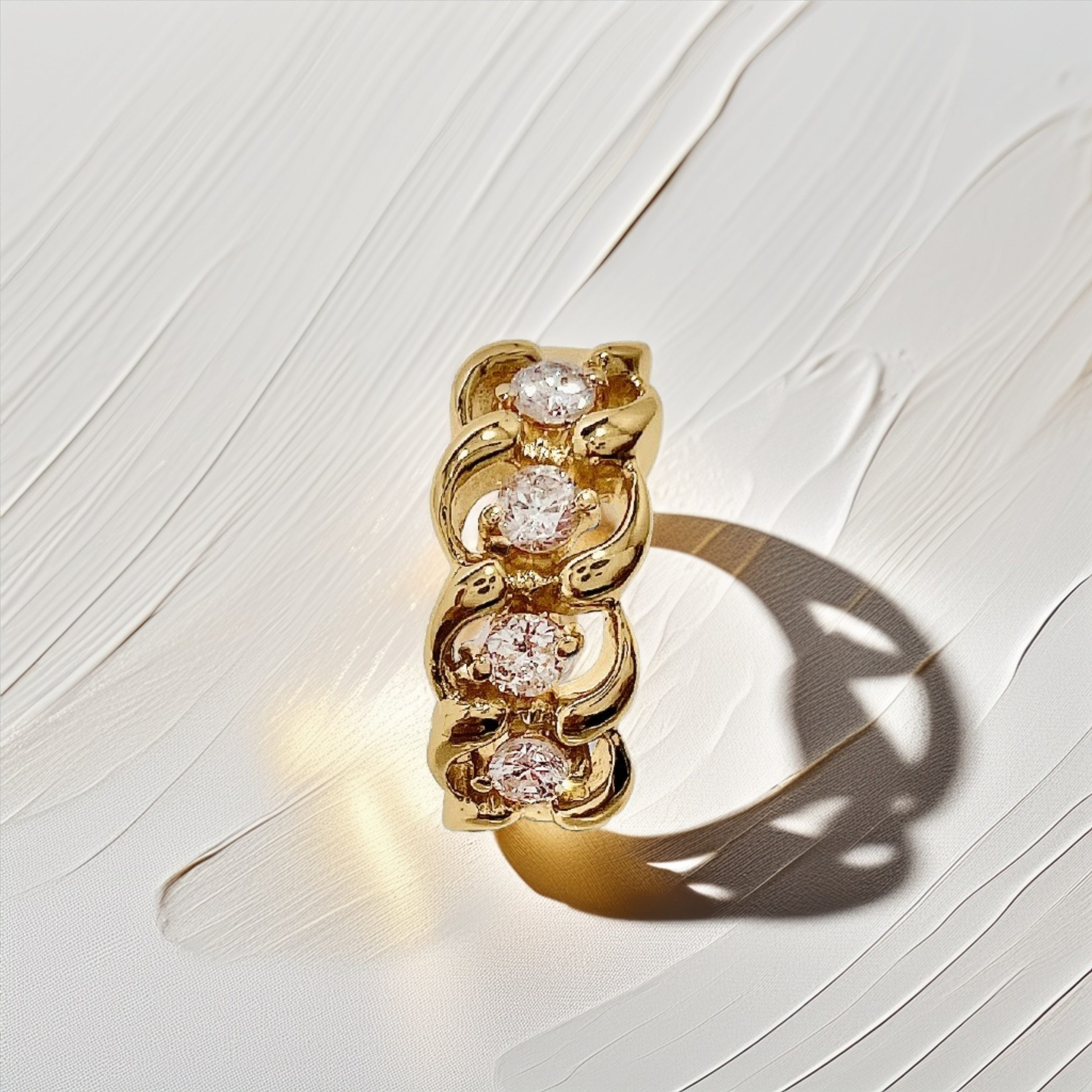 4-Stone Diamond Band 0.50ct