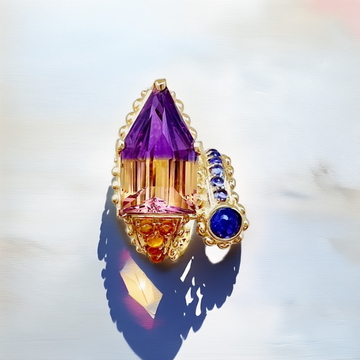 Serpente Colorato | Ametrine Ring 16.67tcw