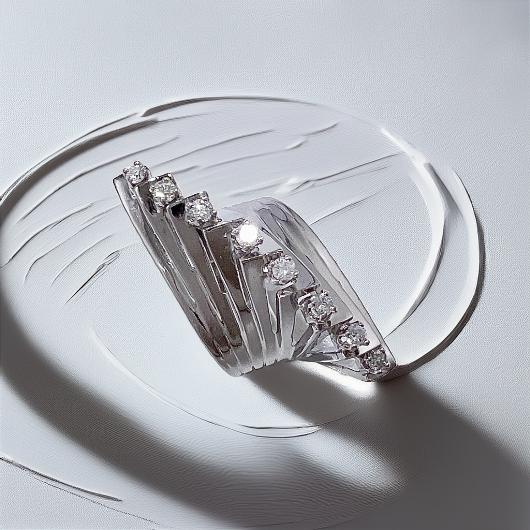 Diamond Cocktail Ring | Substantial 11.75g Statement Ring