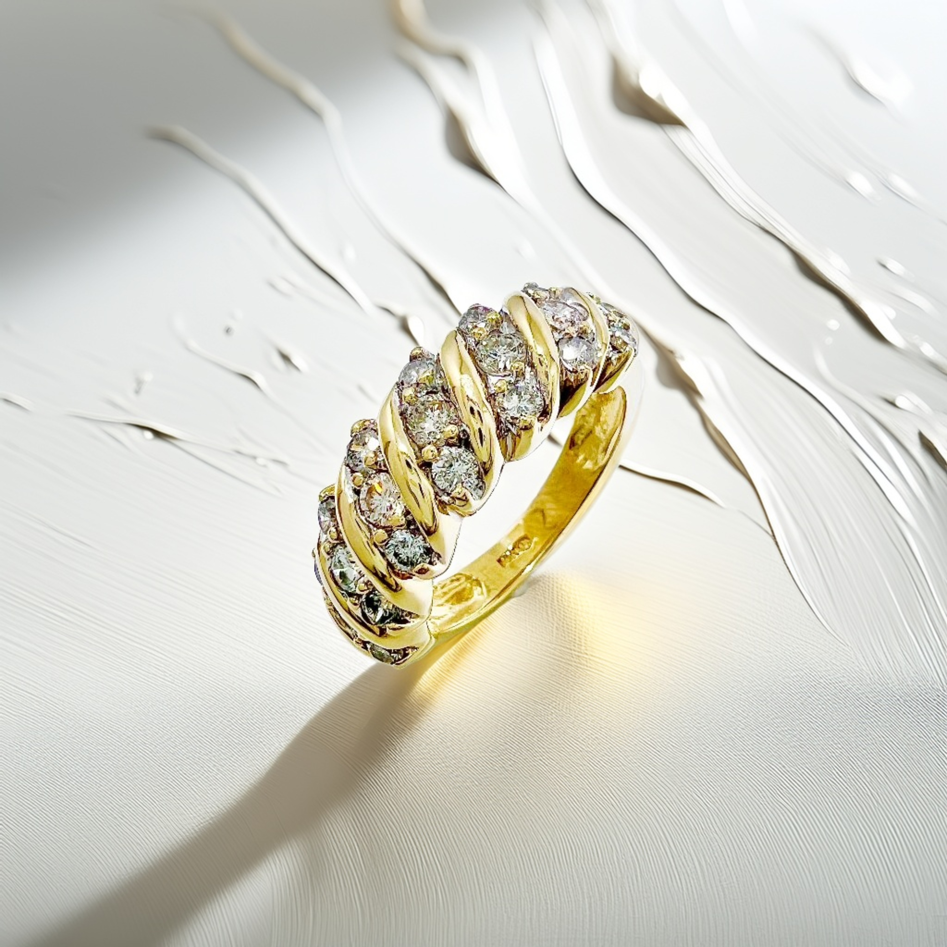 Diamond Cocktail Band 1.00tcw