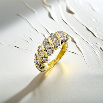 Diamond Cocktail Band 1.00tcw