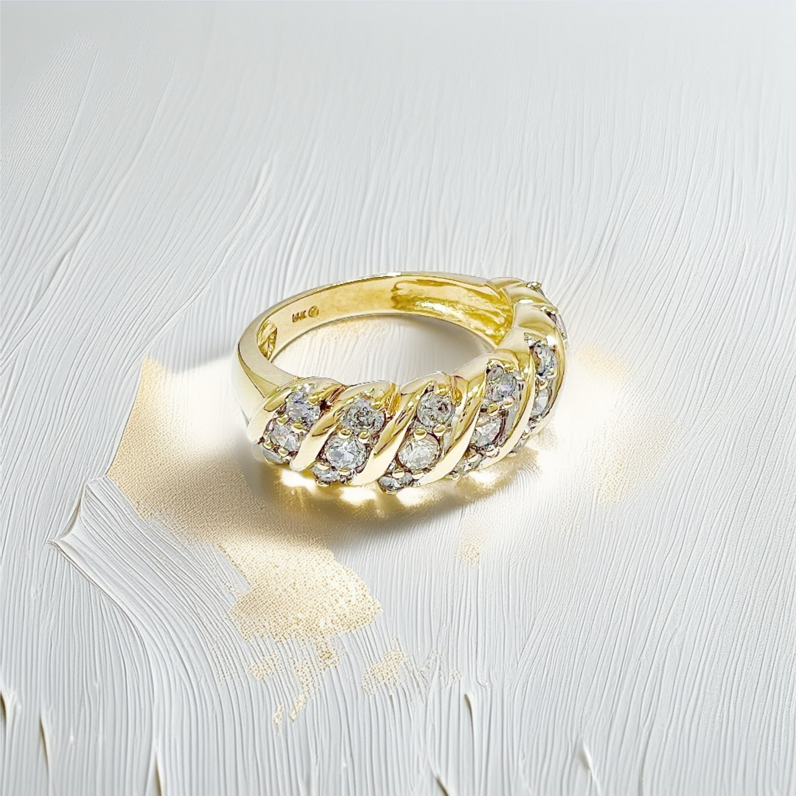 Diamond Cocktail Band 1.00tcw