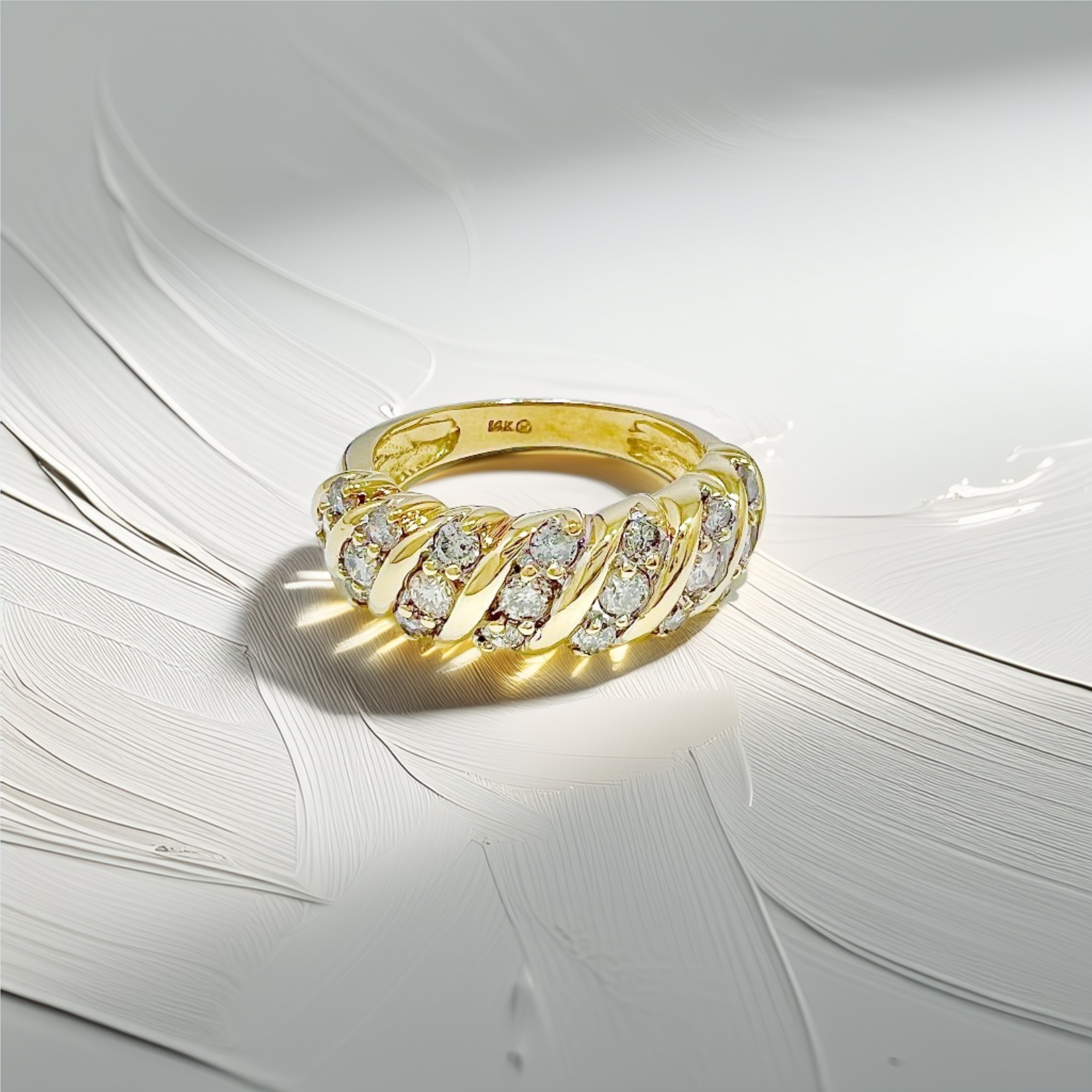 Diamond Cocktail Band 1.00tcw