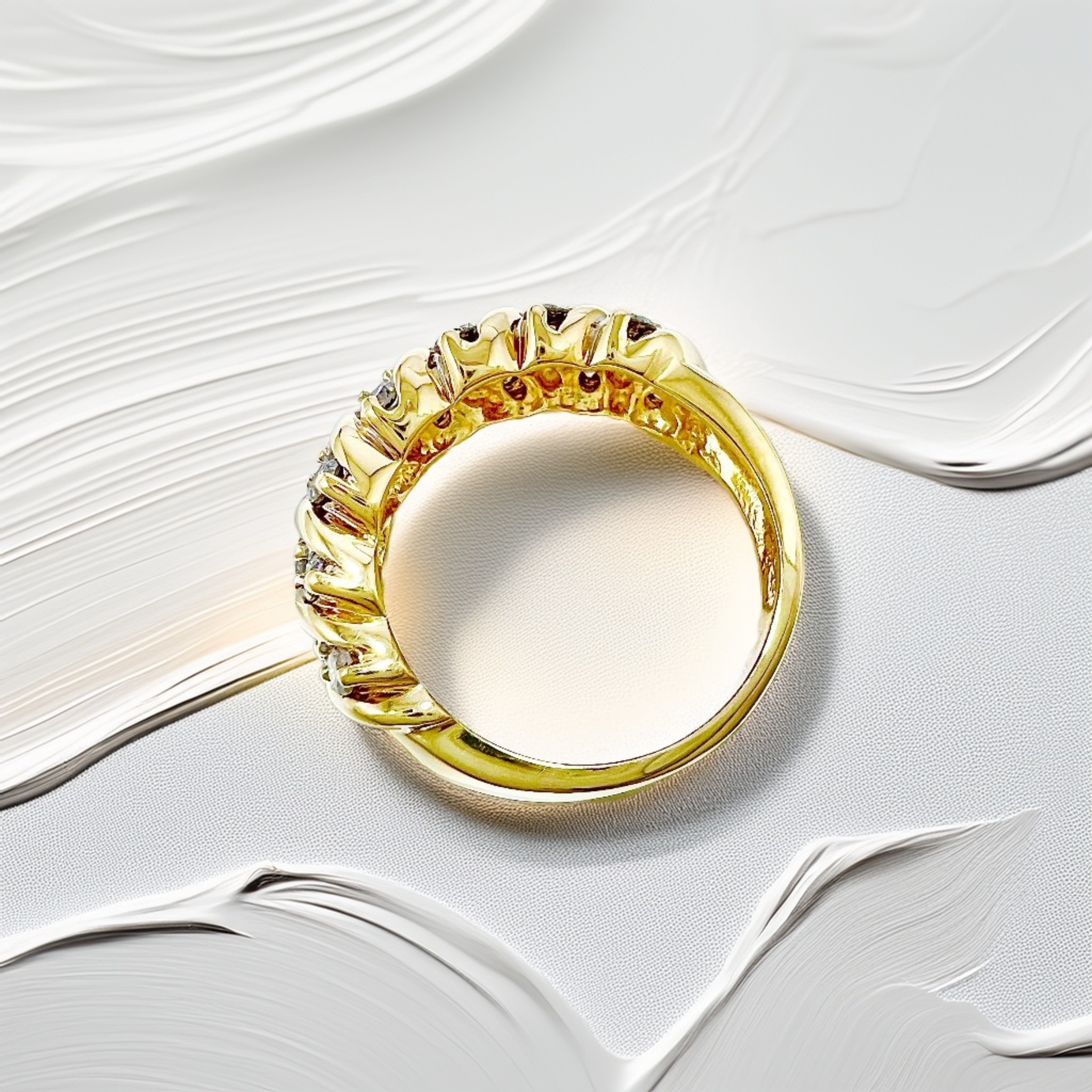 Diamond Cocktail Band 1.00tcw