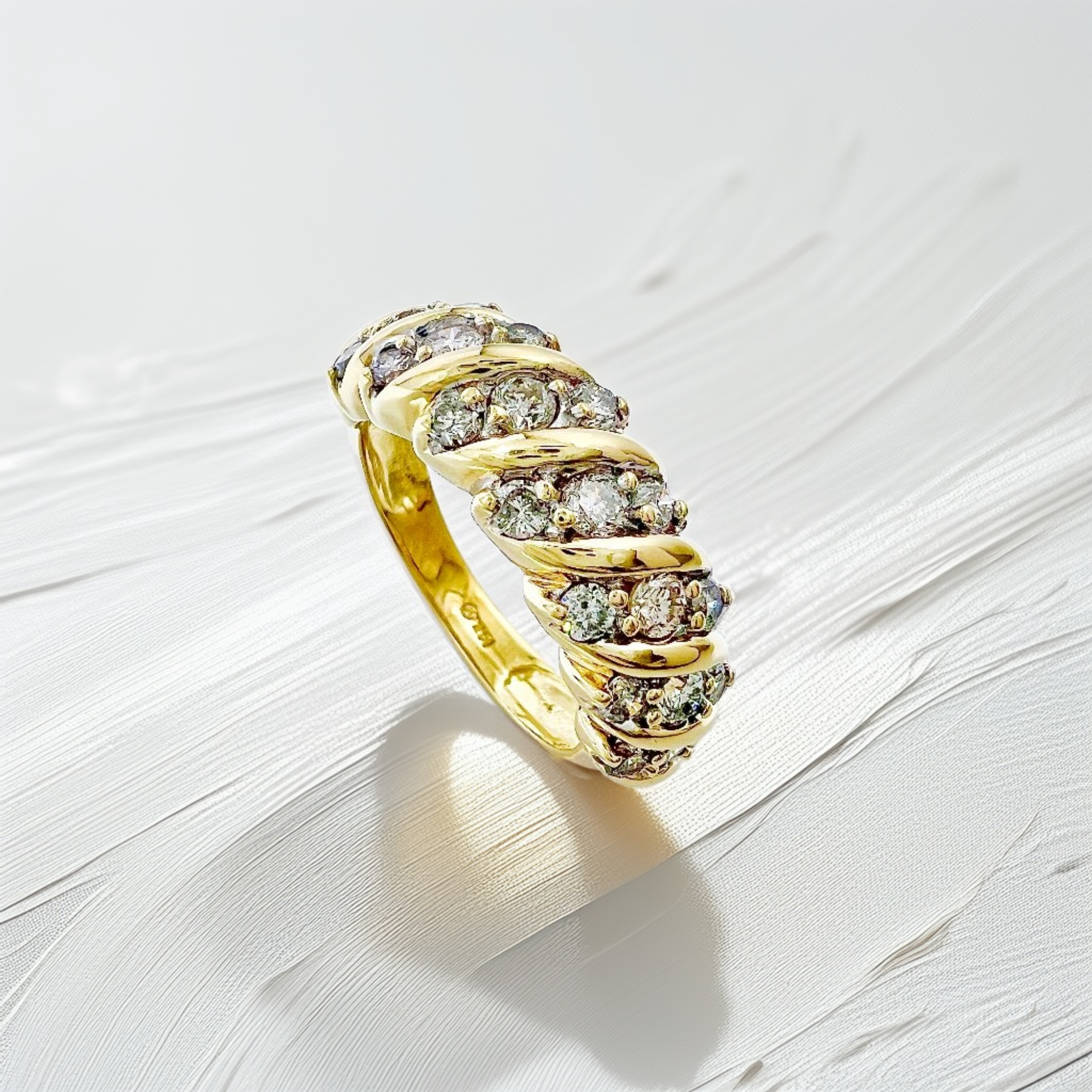 Diamond Cocktail Band 1.00tcw