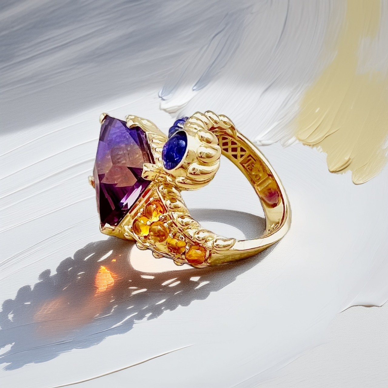 Serpente Colorato | Ametrine Ring 16.67tcw
