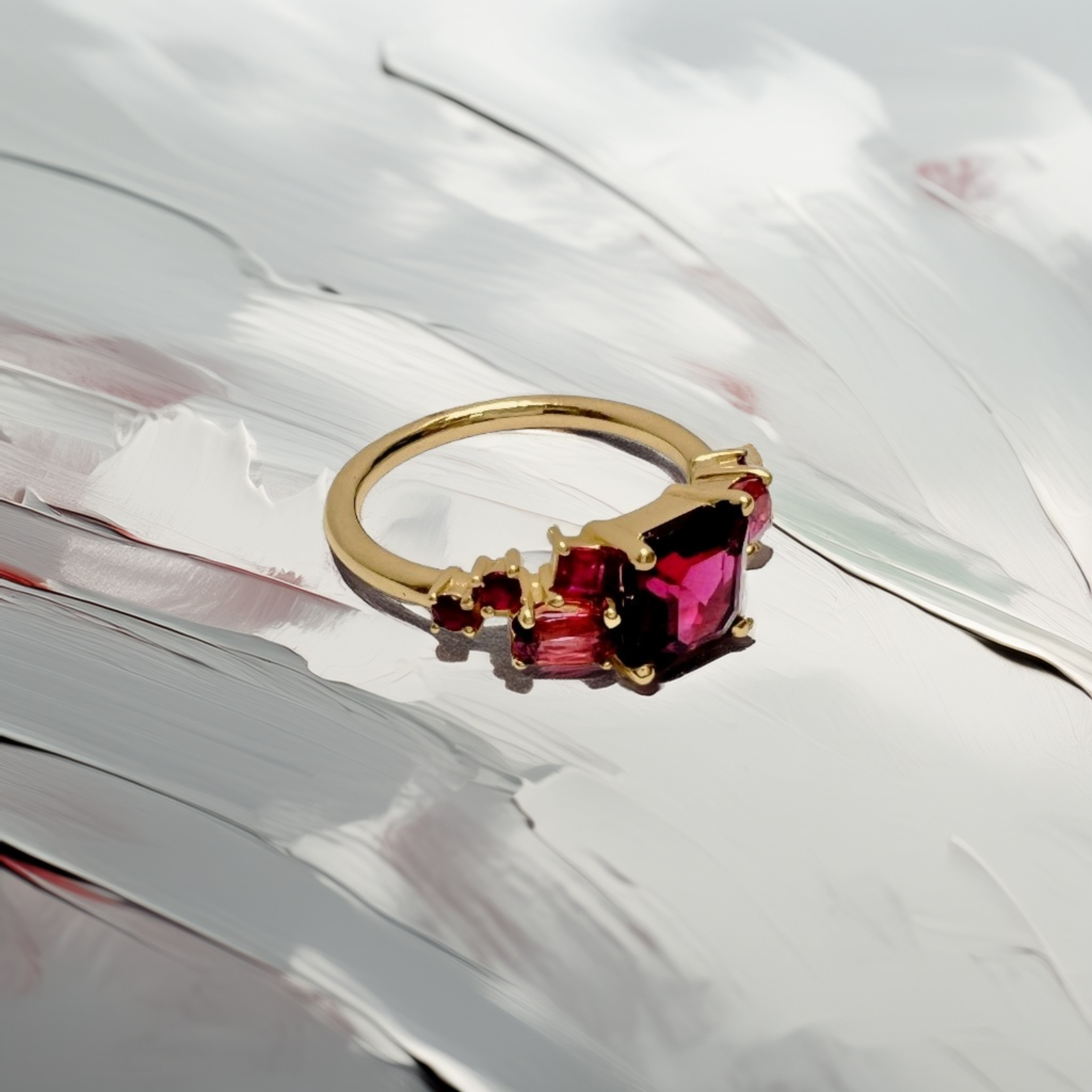 Romantica | Garnet Ring
