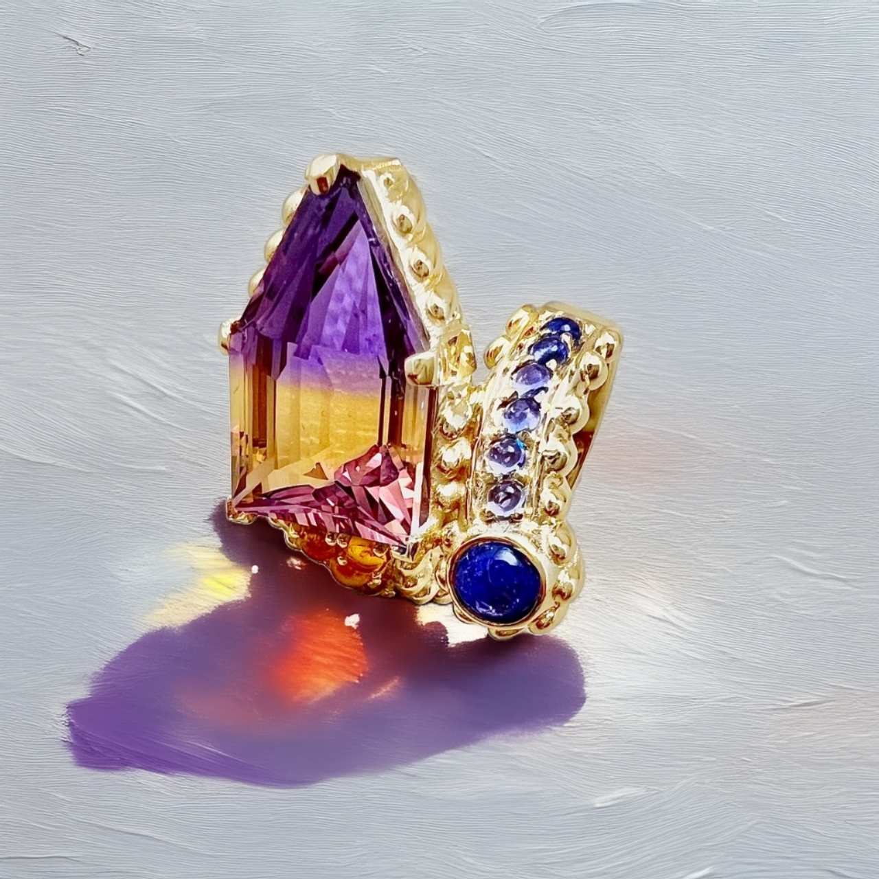 Serpente Colorato | Ametrine Ring 16.67tcw