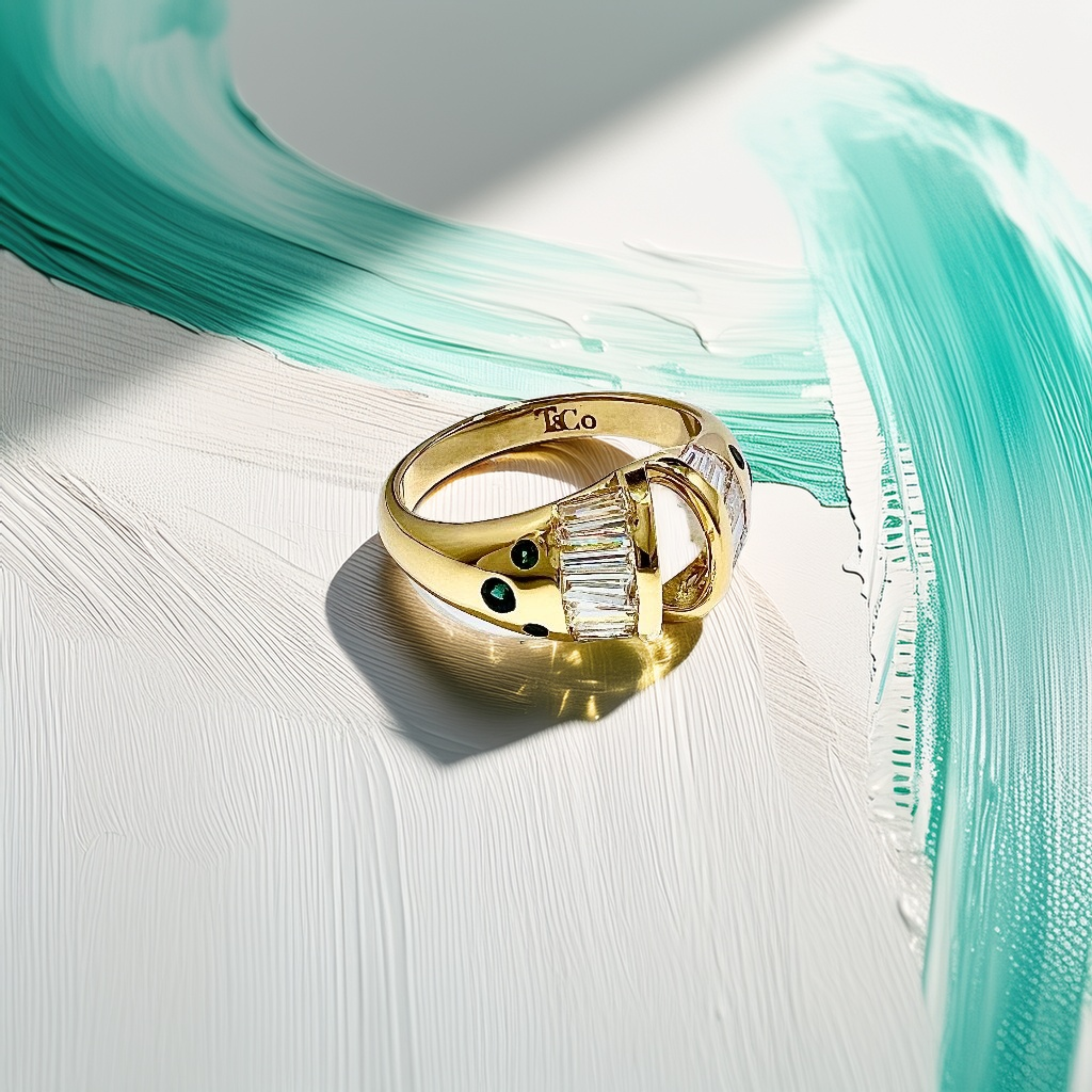 La Faminine | Diamond Open Ring 18kt