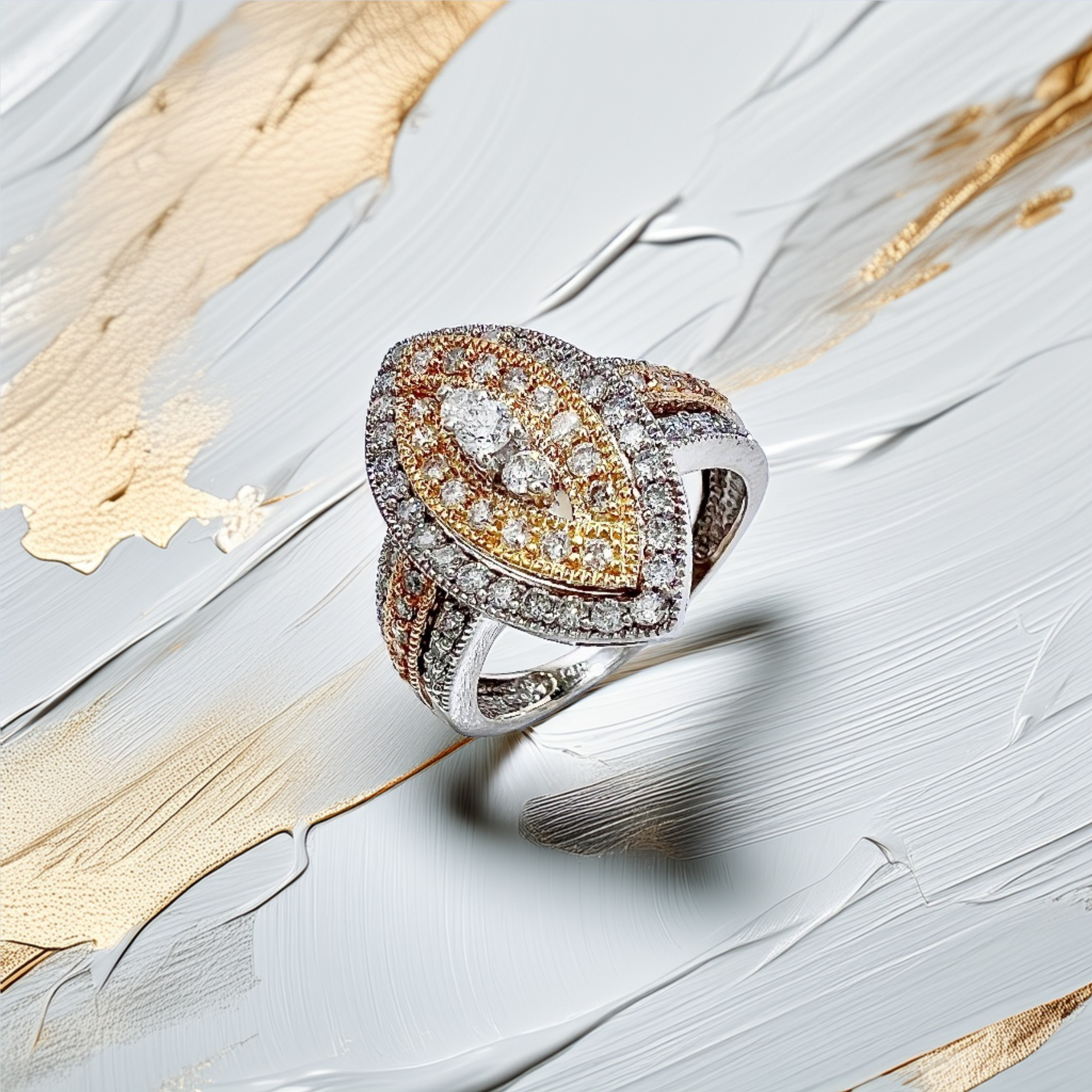 Marquise-Shape Diamond Ring 1.20tcw