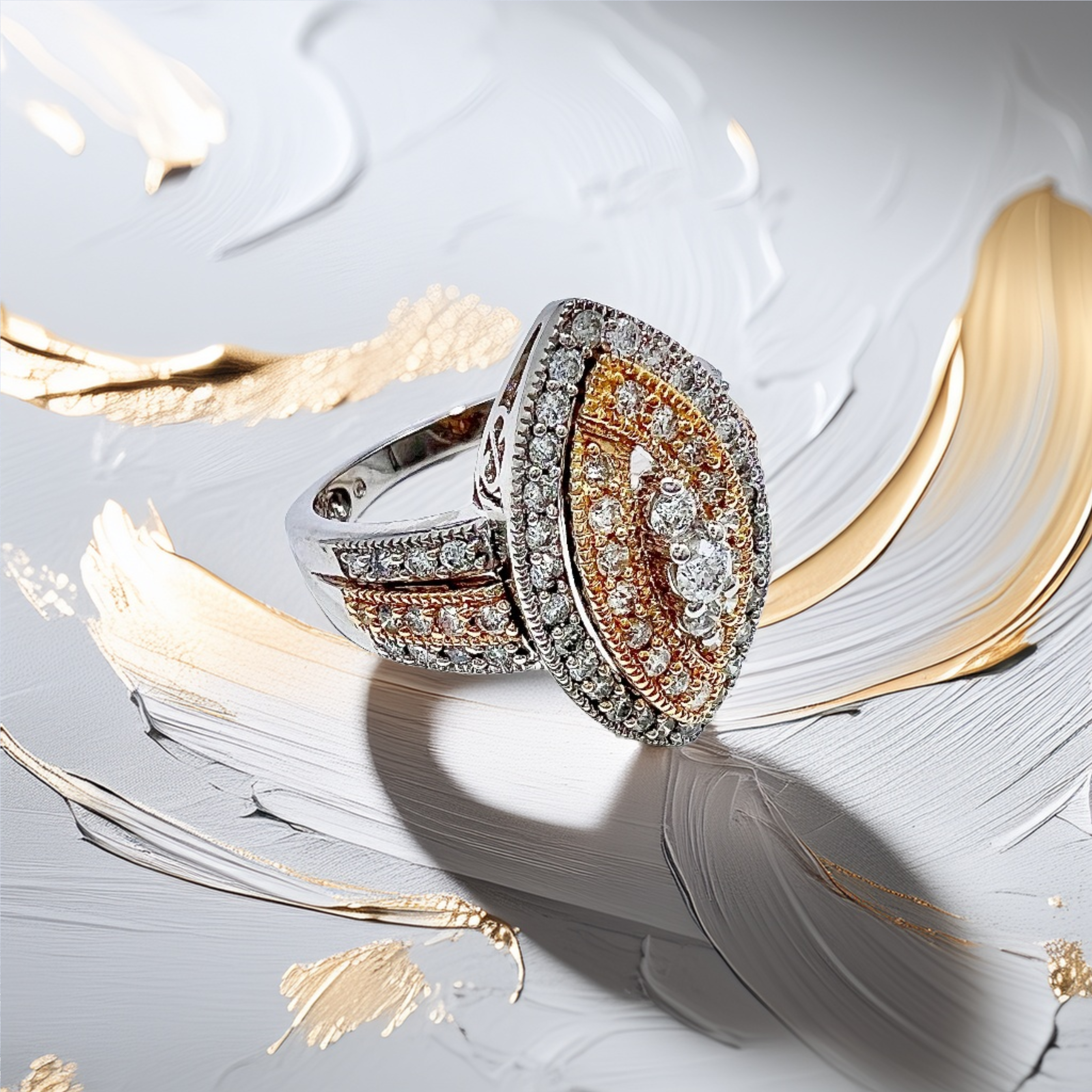 Marquise-Shape Diamond Ring 1.20tcw