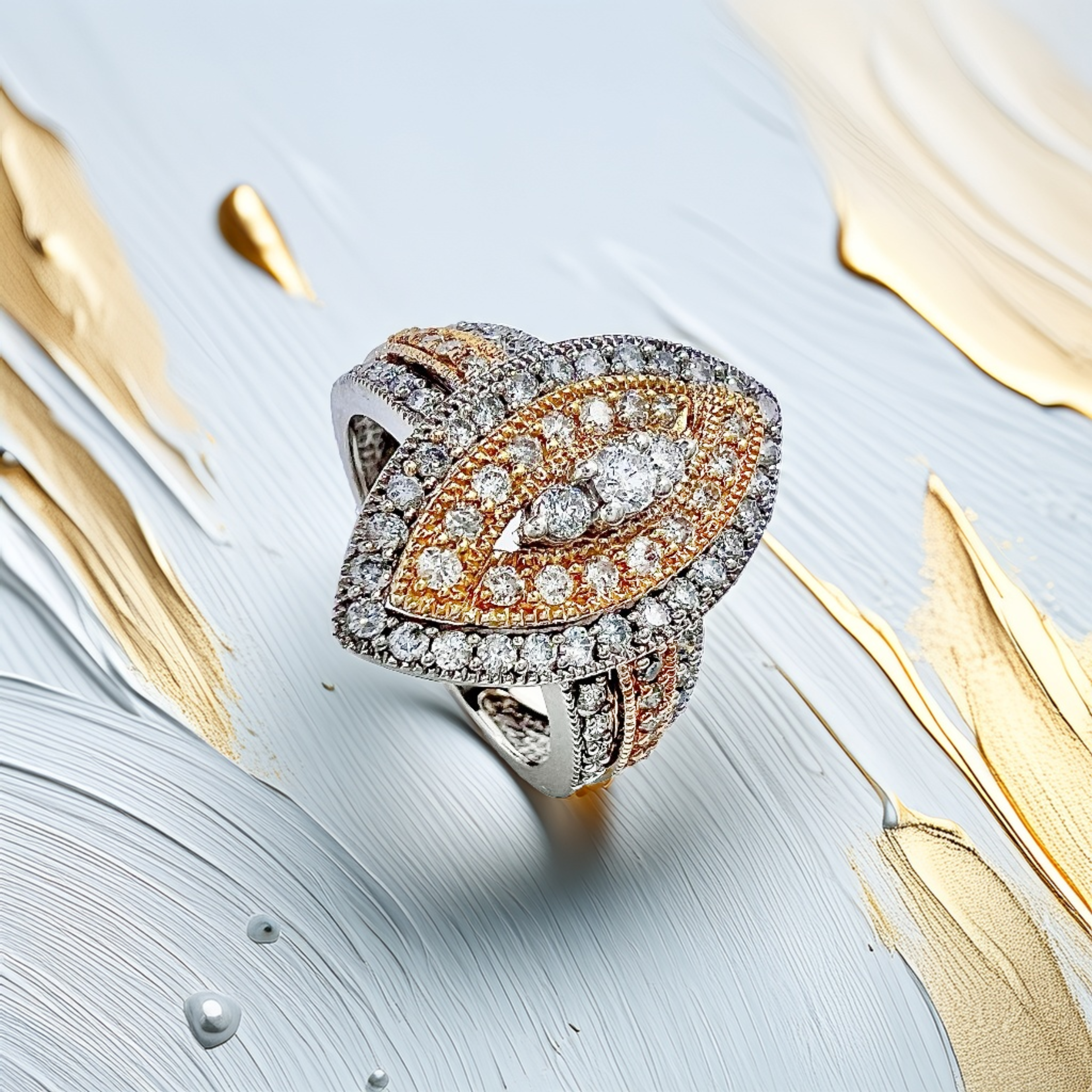 Marquise-Shape Diamond Ring 1.20tcw