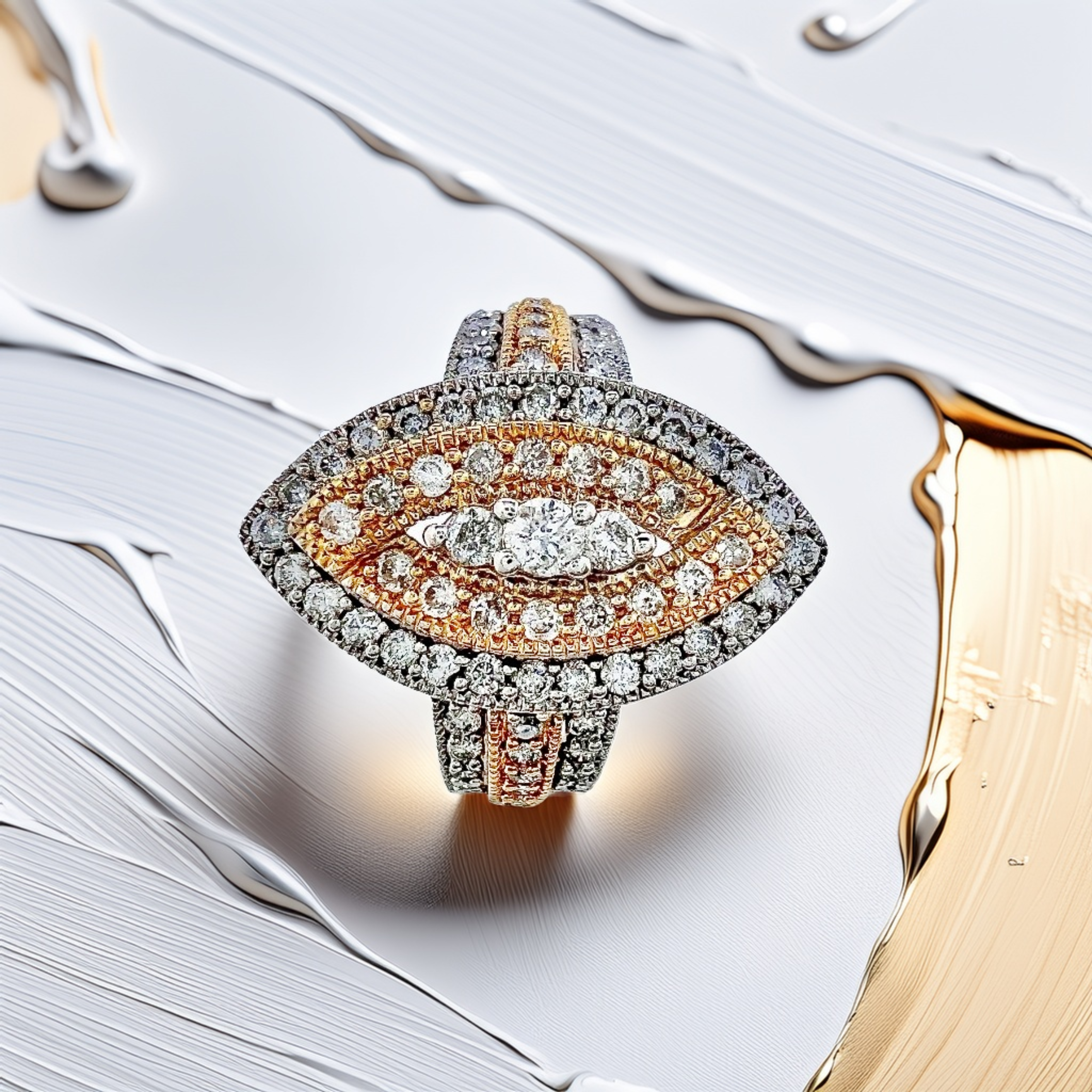 Marquise-Shape Diamond Ring 1.20tcw