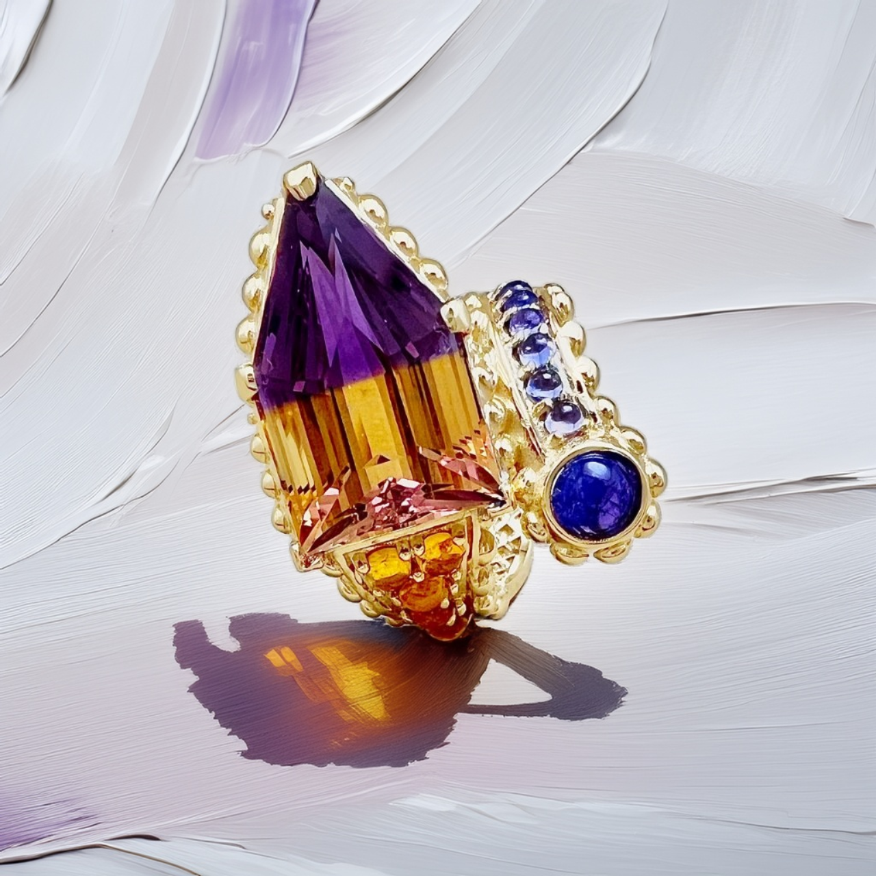 Serpente Colorato | Ametrine Ring 16.67tcw