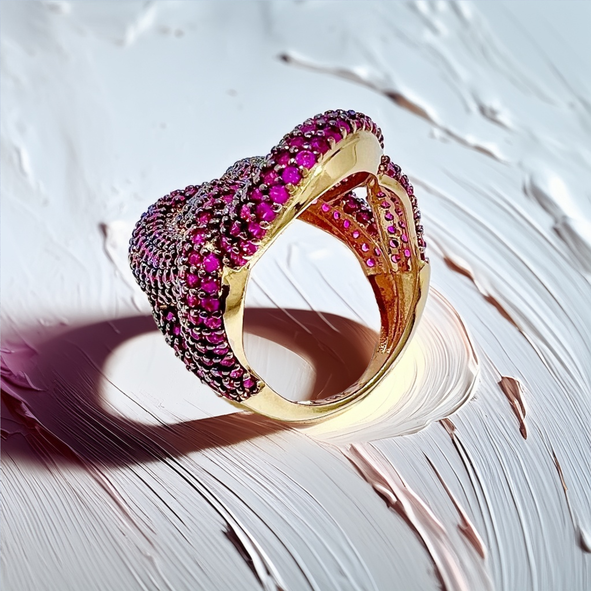 Ruby Cocktail Ring