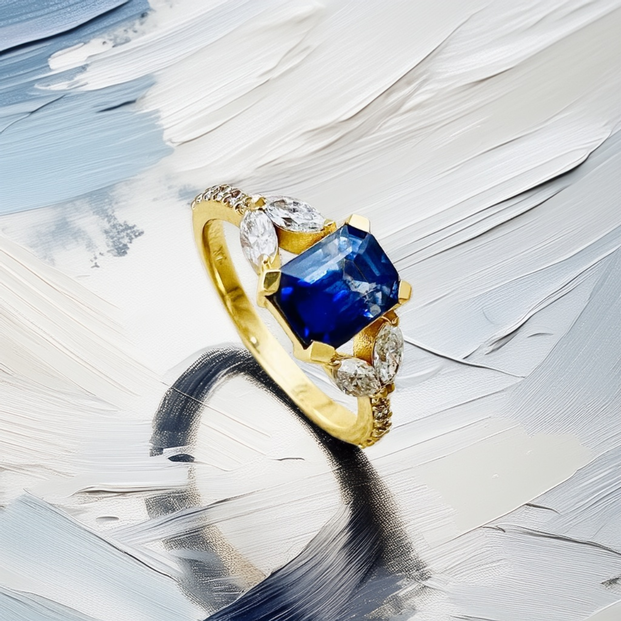 Azure | Sapphire Engagement Ring
