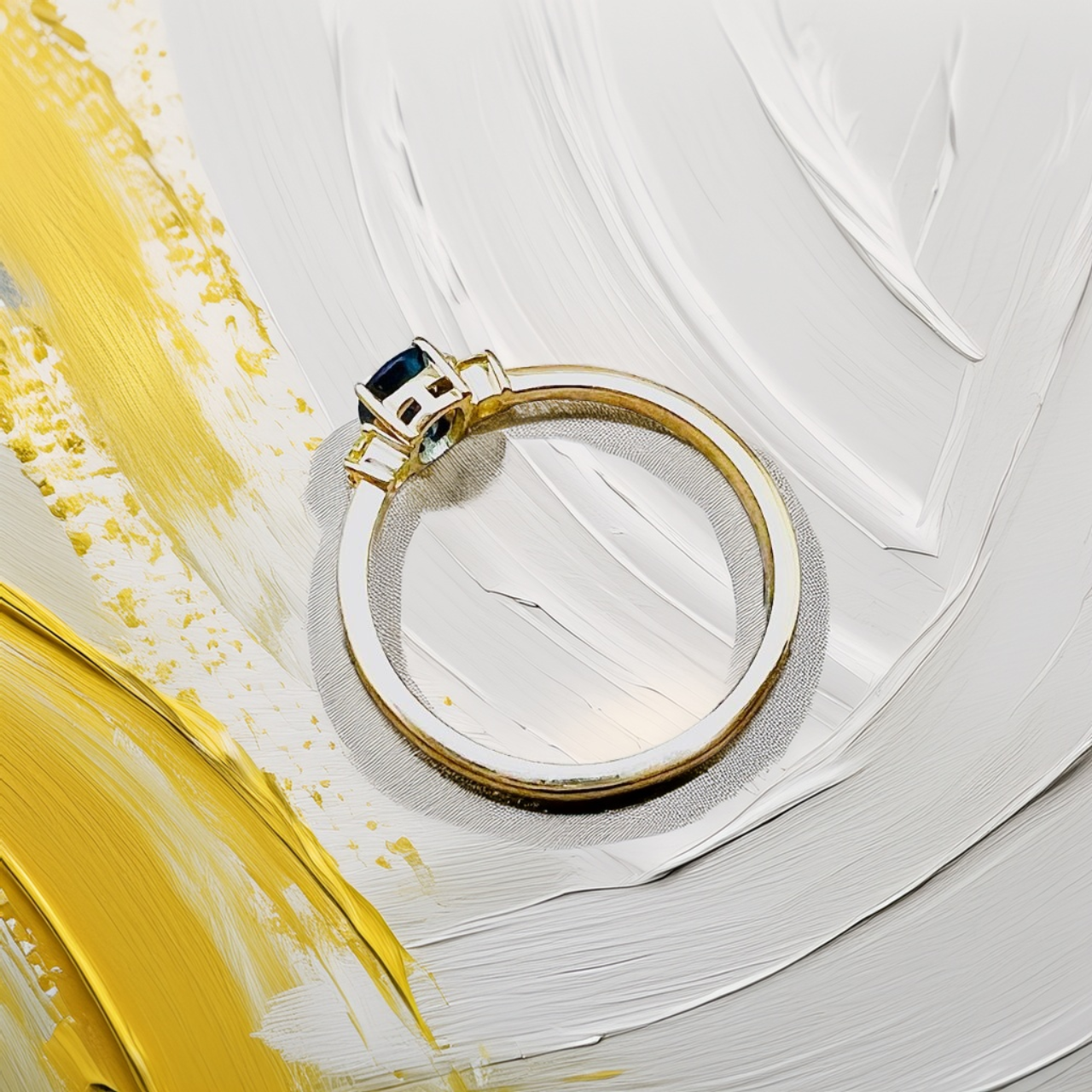 Madagascar Sapphire | Oval Sapphire Ring 0.40tcw