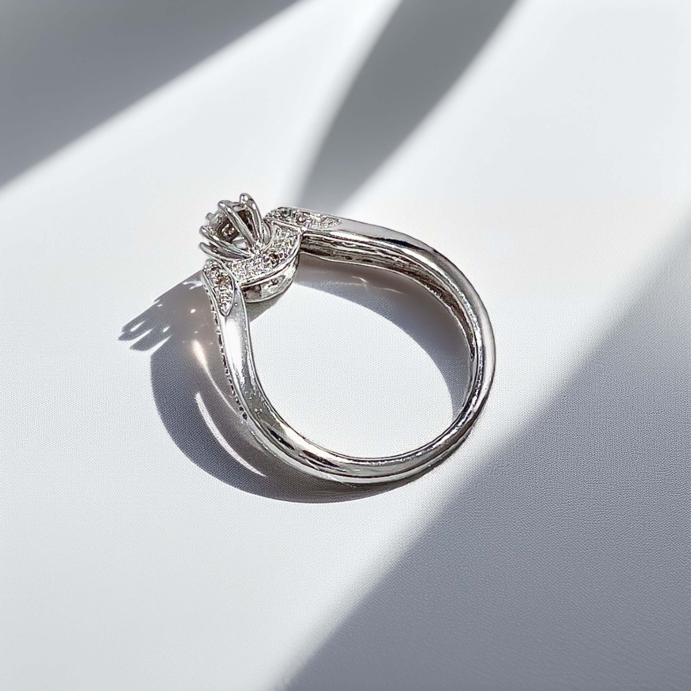 Vintage Diamond Engagement Ring 0.26tcw