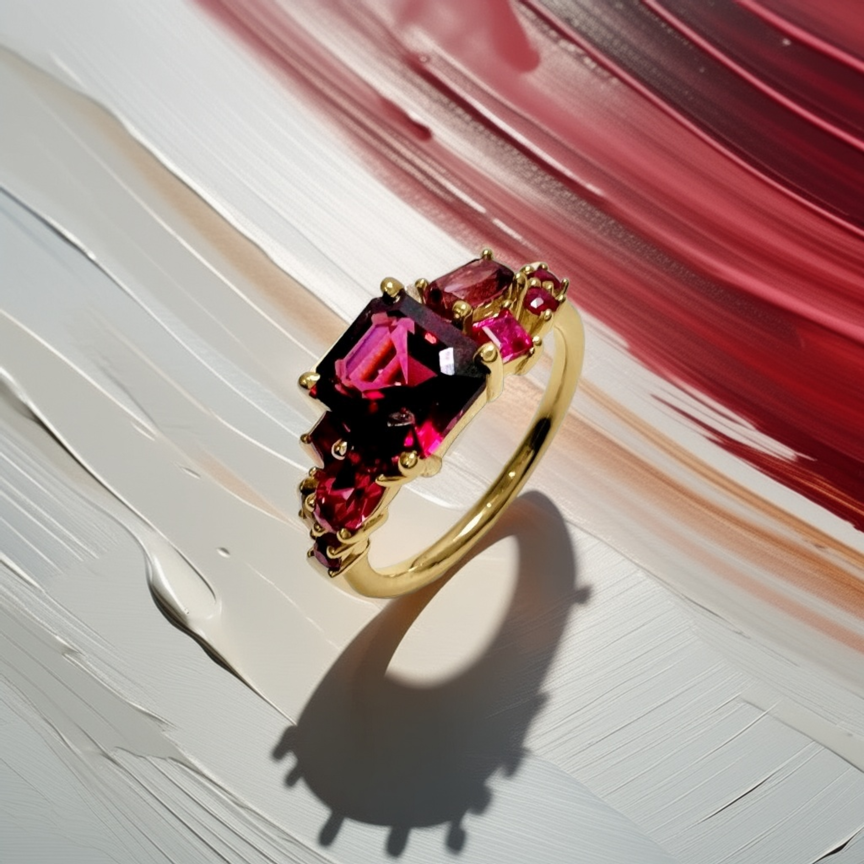 Romantica | Garnet Ring
