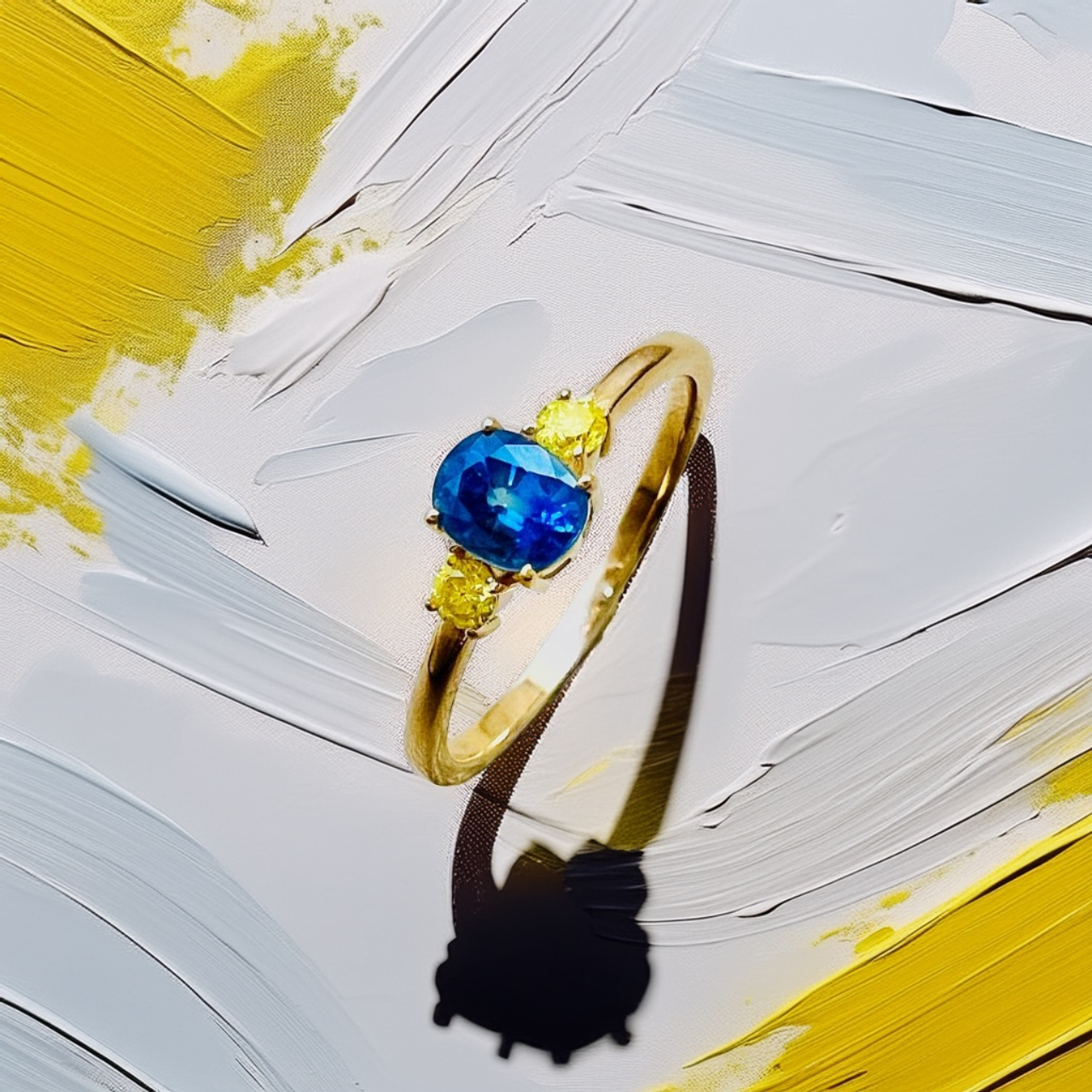 Madagascar Sapphire | Oval Sapphire Ring 0.40tcw