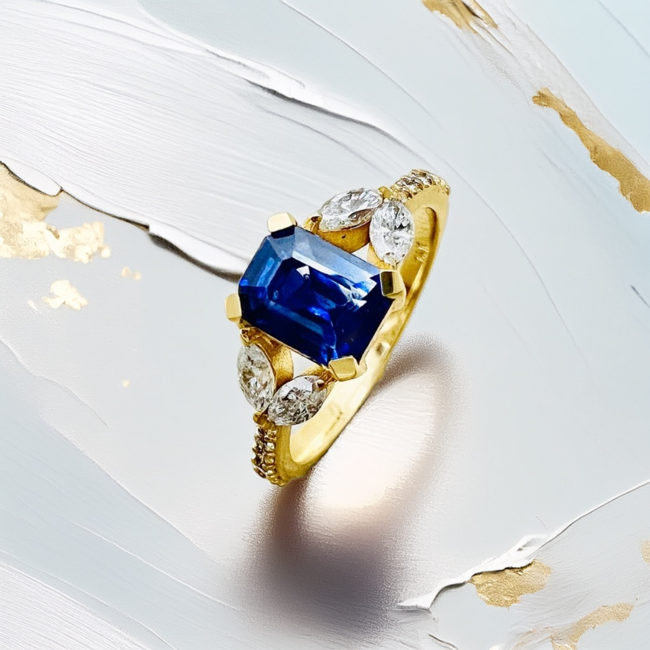Azure | Sapphire Engagement Ring