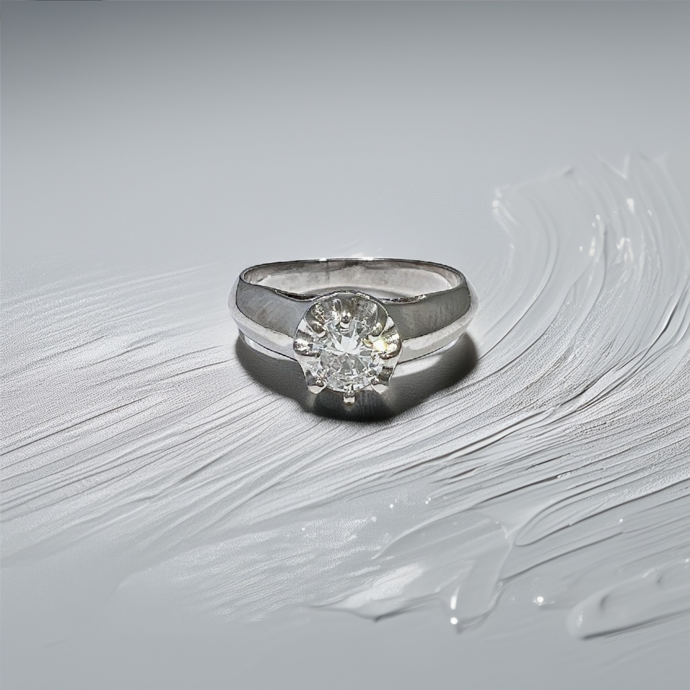 Vintage Diamond Solitaire Ring 0.25tcw