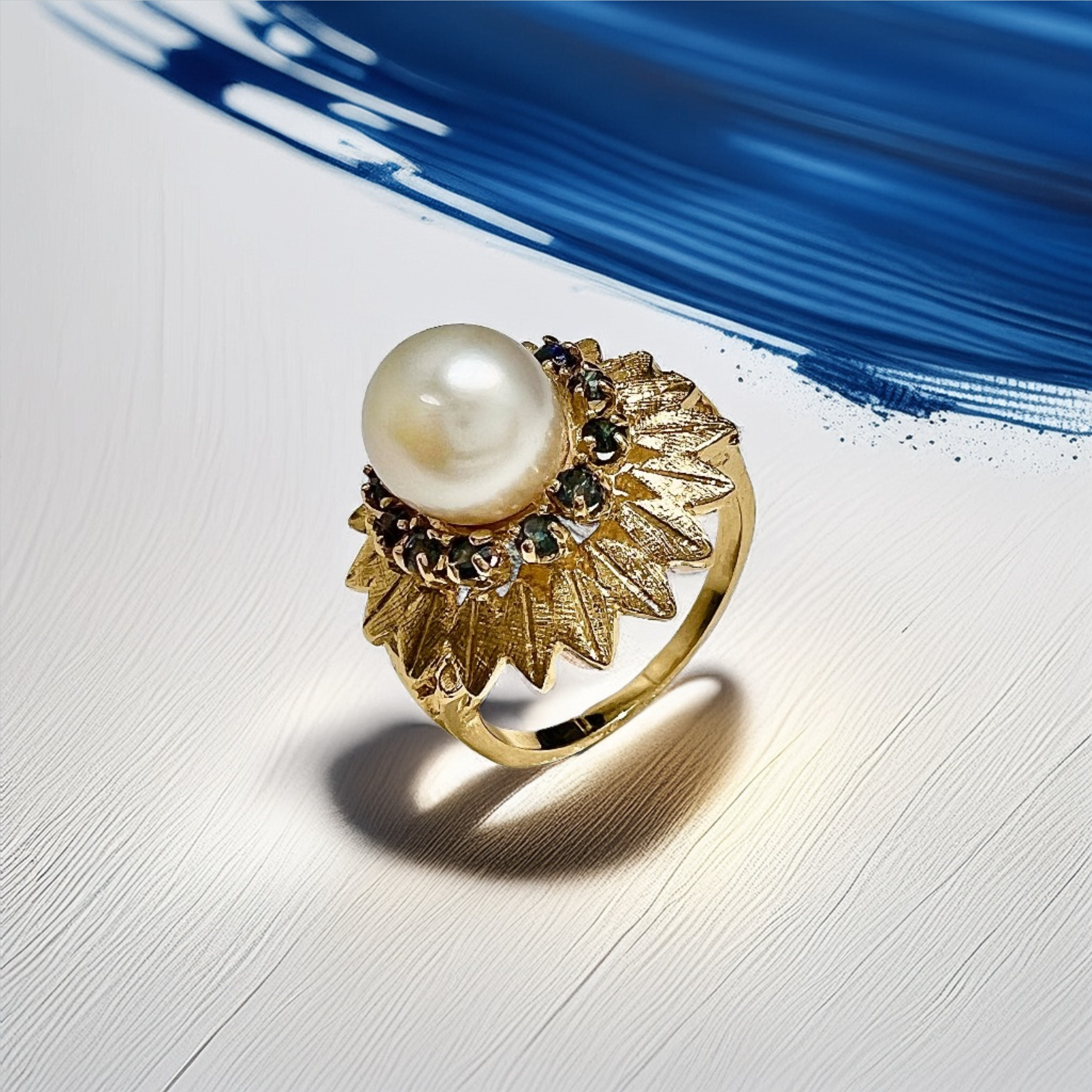 Vintage Pearl Ring 7.80mm