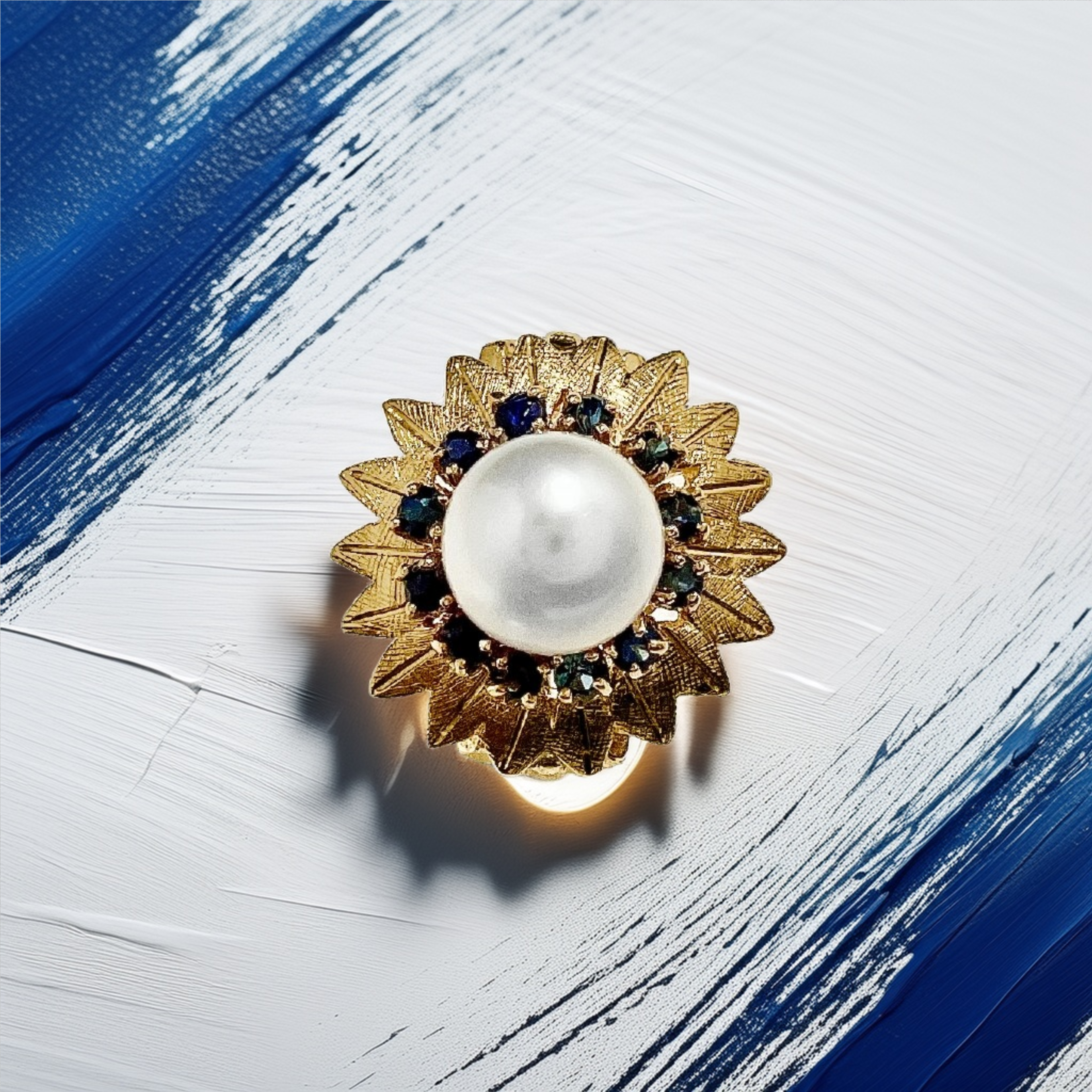 Vintage Pearl Ring 7.80mm